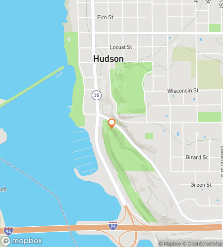 Map of scavenger hunt walking tour for Hunt Down Hudson&excl;