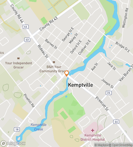 מפת סיור רגלי של ציד אוצרות עבור Well-Kempt Adventures&colon; ציד האוצרות המקסים של קמפטוויל