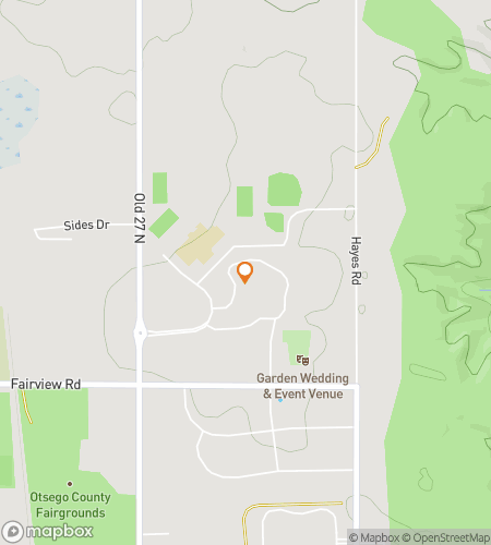 Map of scavenger hunt walking tour for Gaylord Scavenger Hunt