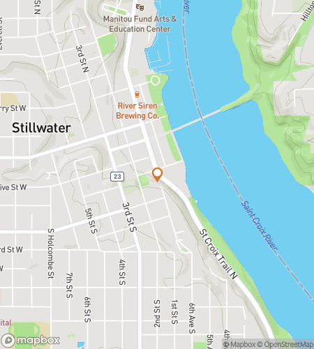 Map of scavenger hunt walking tour for Stillwater Hunt