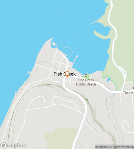 מפת סיור הליכה לחיפוש מטמון עבור Reel Fun in Fish Creek