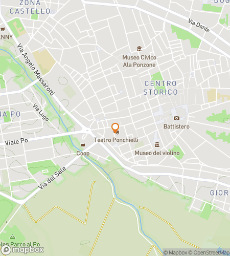 克雷莫纳艺术与音乐寻宝之旅的地图