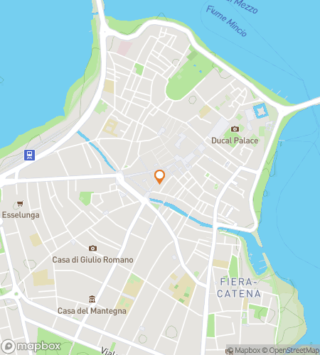 Map of scavenger hunt walking tour for Mantovas Marvelous Mysterioso Hunt