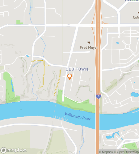 Map of scavenger hunt walking tour for Wilsonville Scavenger Hunt