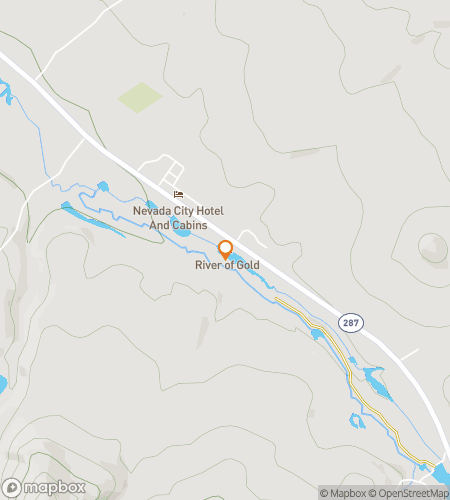 Map of scavenger hunt walking tour for Pioneering through History's Hangups