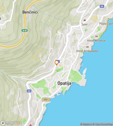 Map of scavenger hunt walking tour for Whispers of Kvarner Bay: Discovering Rijeka