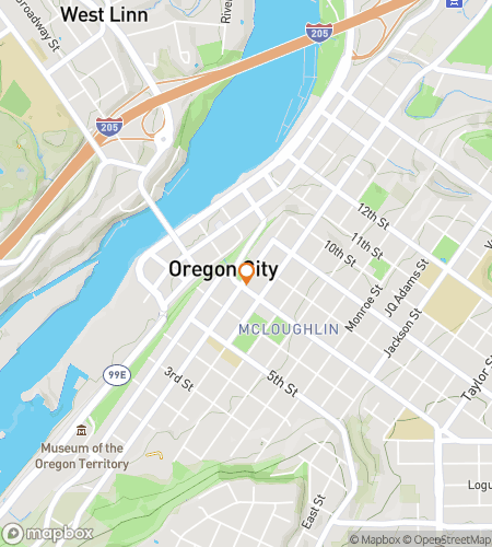 K&auml;velykierroksen kartta aarteenmets&auml;stykselle&colon; Go With the Flow&colon; Oregon City Hunt