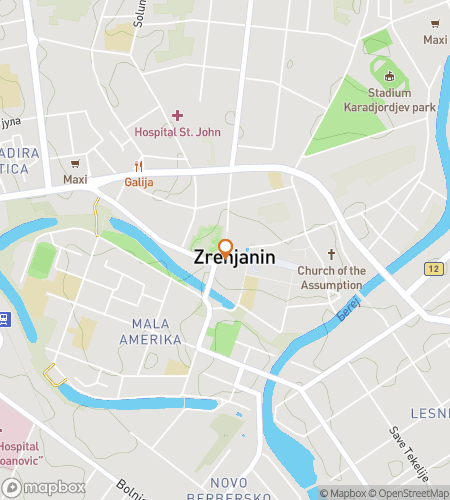 Map of scavenger hunt walking tour for Downtown Dash Scavenger Hunt