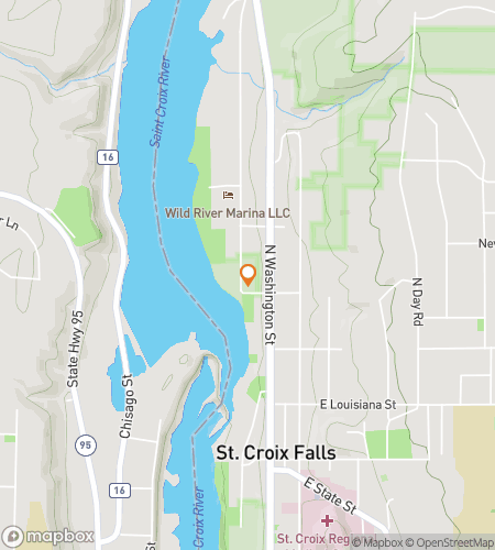 Map of scavenger hunt walking tour for Falls Frolic: St. Croix‘s Scavenger Spectacle