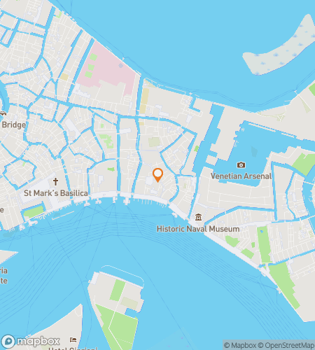 Χάρτης περιήγησης με τα πόδια κυνηγιού θησαυρού για Veil over Venice