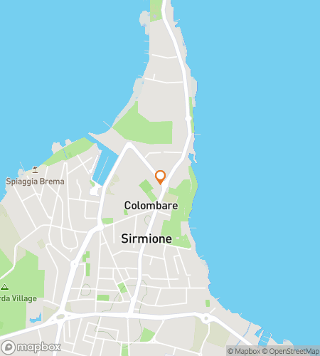 Map of scavenger hunt walking tour for Castle in the Air: The Sirmione Shoreline Quest