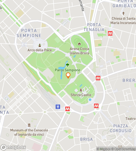 Kävelykierroksen aarteenetsintäkartta: The Spooktacular Stroll: Milan Edition