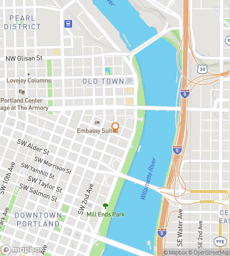 Χάρτης περιήγησης με scavenger hunt για το Paranormal Portland Ghost Tour