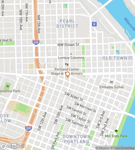 Map of scavenger hunt walking tour for Surreal Elegance & Unity Prevail!