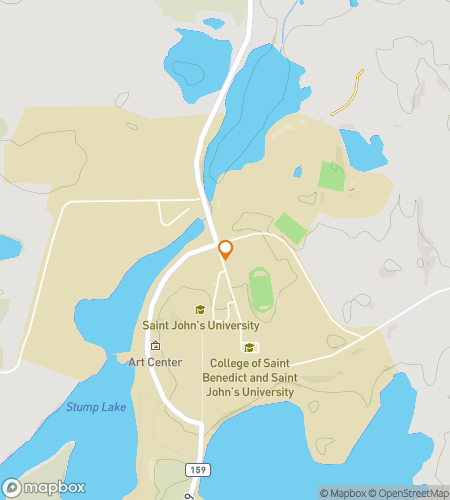 Map of scavenger hunt walking tour for A Saintly Stroll