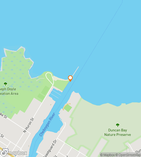 K&auml;velykierroksen aarteenetsint&auml;kartta Straits Sentinel&colon; The Cheboygan Heritage Quest