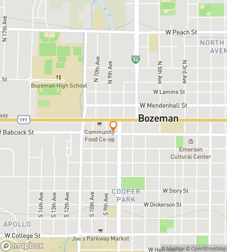 आफ्टरबोज़: द बोज़मैन फैंटम परस्यूट के लिए स्कैवेंजर हंट वॉकिंग टूर का नक्शा