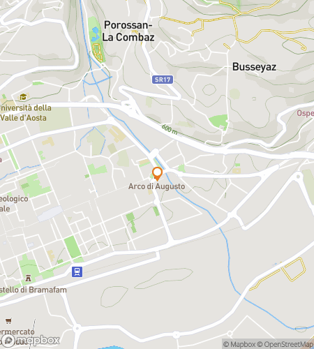 מפת סיור הליכה לחיפוש מטמון עבור Aosta la Vista: מסע הרפתקאות הרים בזמן וניצחון