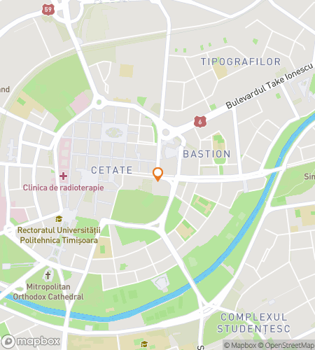 Map of scavenger hunt walking tour for Theresia Bastion Click-&-Clue Crawl