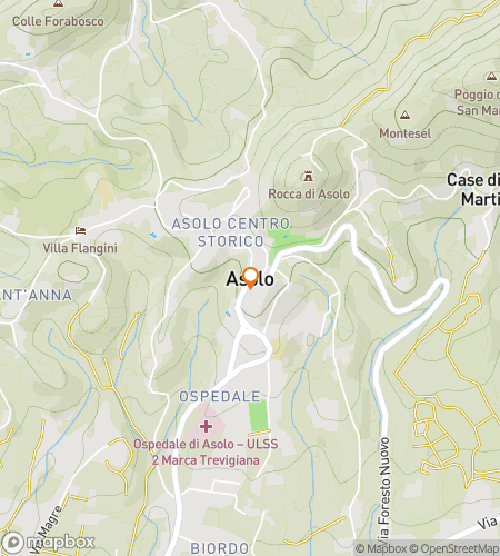 Mapa spacerowej trasy poszukiwaczy skarb&oacute;w dla Hundred Horizons Hunt&colon; Od Rocca do Ogrod&oacute;w R&oacute;&zdot;anych