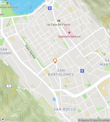 Map of scavenger hunt walking tour for Reflections & Revelations: Discover Como