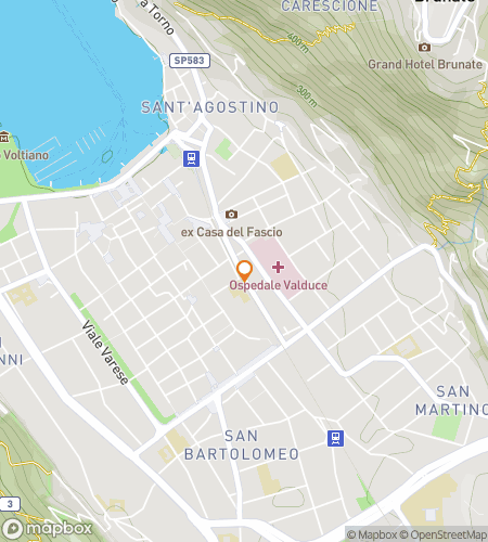 Kort over skattejagt gåtur for Eftertanke & Åbenbaringer: Opdag Como