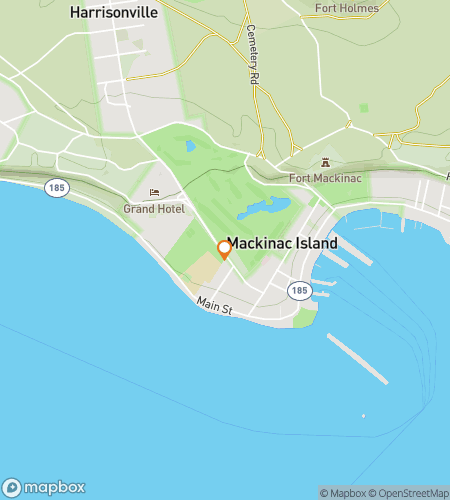 Mackinac Marvels & Mischief Hunt için scavenger hunt yürüyüş turu haritası