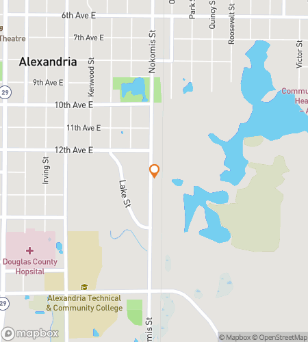 Map of scavenger hunt walking tour for Lake It or Leave It: Alexandria Hunt