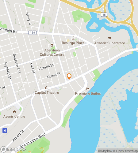 Карта пешеходного тура по поиску сокровищ для культурного центра Канады