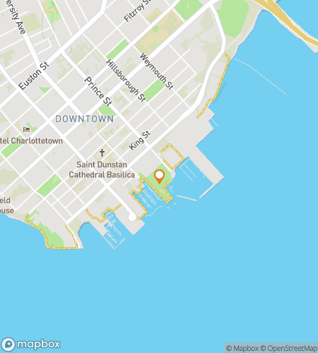 Map of scavenger hunt walking tour for Birthplace of Confederation