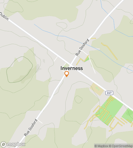 Карта пешеходного квеста для «Inverness Quest-à-Palooza»