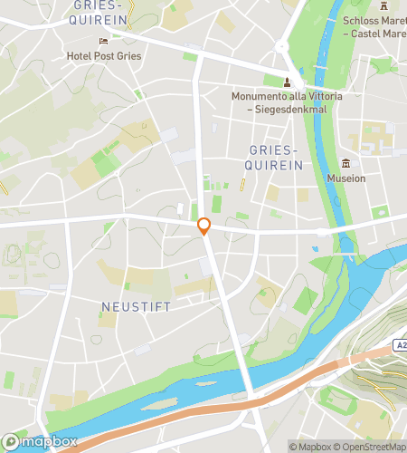 Map of scavenger hunt walking tour for Bolzano Hunt: Where the Alps Meet the City