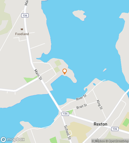 Map of scavenger hunt walking tour for Rex Hunt Ruckus!