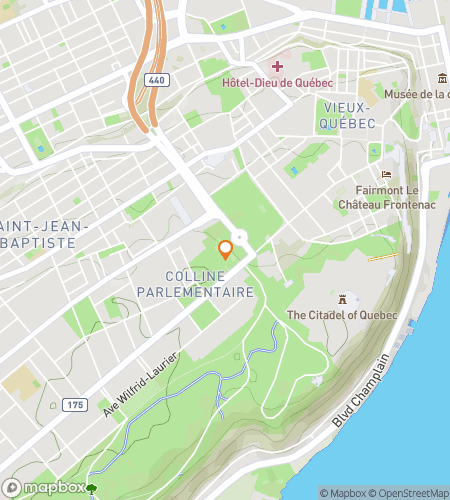 Χάρτης περιήγησης με κυνήγι θησαυρού για το Questventure του Κεμπέκ