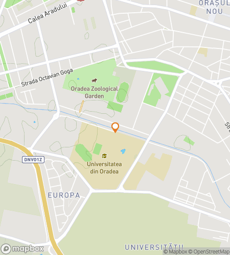 Map of scavenger hunt walking tour for Oradea’s Timeless Trails