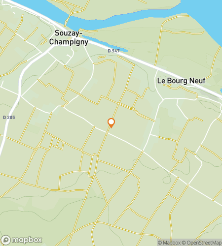 Map of scavenger hunt walking tour for From Vines to Vaults: Souzay’s Hunt