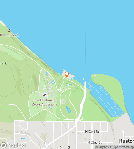 Map of scavenger hunt walking tour for Defiance Point Nature Walk