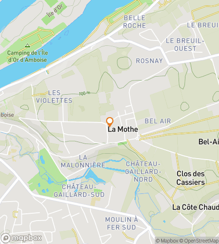 Map of scavenger hunt walking tour for Footsteps of the Renaissance: An Amboise Hunt