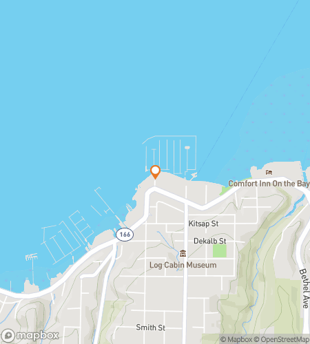 Map of scavenger hunt walking tour for Port-chard of Fun: Exploring Port Orchard!