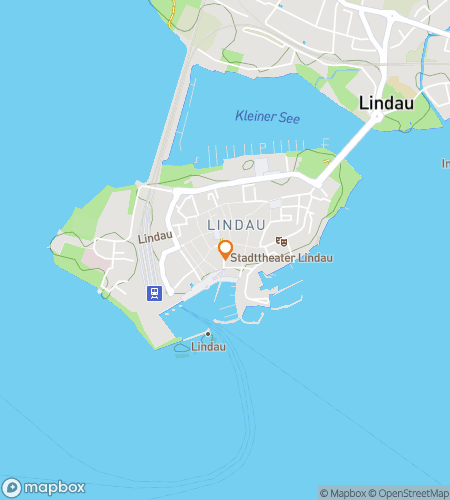 Hartă pentru turul de vânătoare de comori pe jos: Legendele Orașului Vechi Lindau și Legendele Lacului