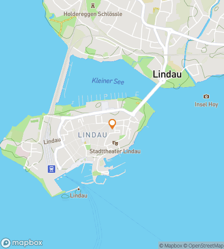 섬 단서: 린다우 헌트 스캐빈저 헌트 워킹 투어 지도