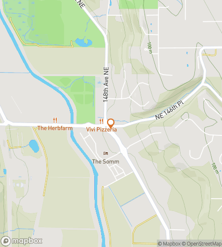 Map of scavenger hunt walking tour for Wood You Believe It? The Wine-Country Woodinville Hunt