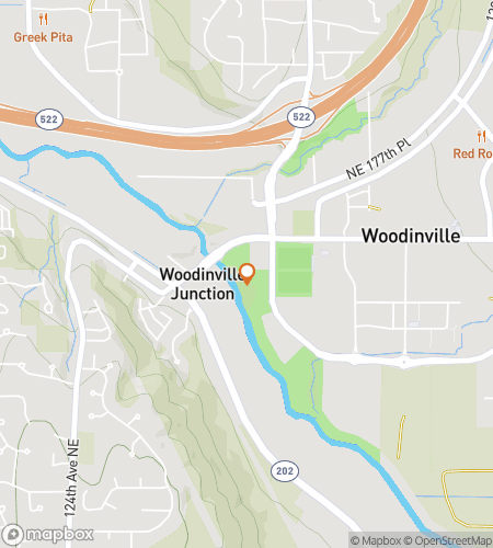 Karte der Schatzsuche-Stadttour für "Holz-glaubt-man's?" Die Weinregion Woodinville Jagd