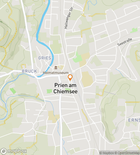 Kaart van speurtocht wandeltocht voor Prien am Chiemsee Speurtocht