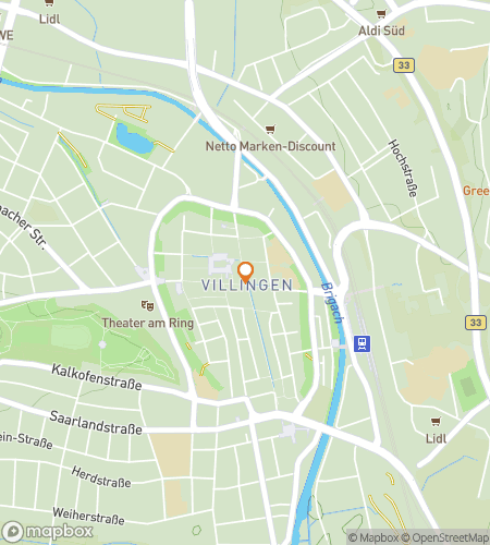 Map of scavenger hunt walking tour for Villingen-Schwenningen, Germany: Crafted Time & Civic Pride