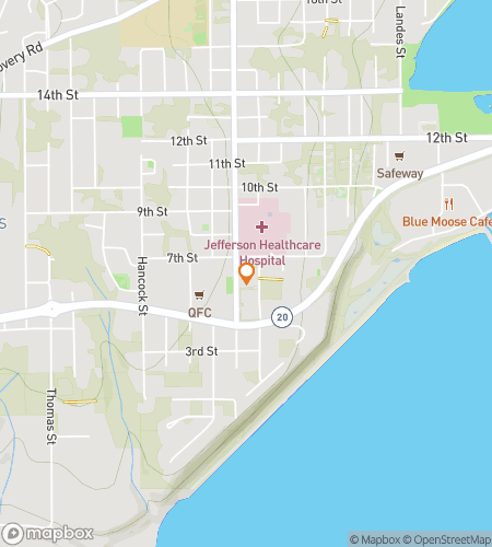 Phantoms of Port Townsend arama macerası yürüyüş turu haritası