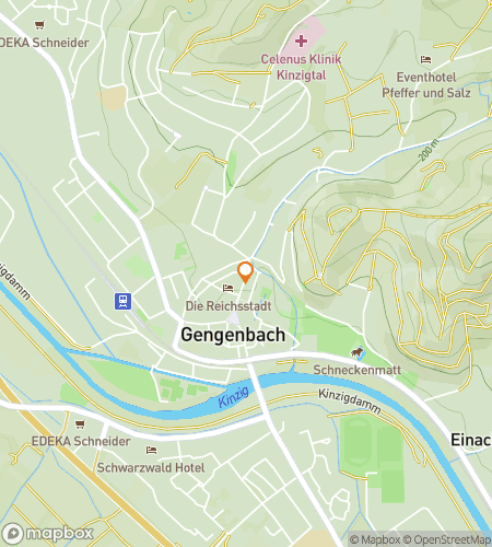Map of scavenger hunt walking tour for Back to Gengenbach: The Fairytale Town Hunt