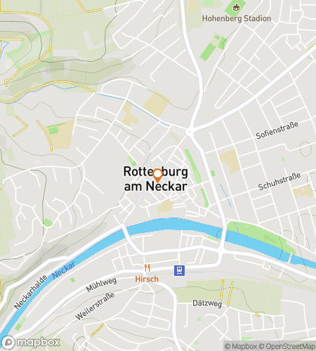 रोटेनबर्ग के रोमप और रिडल्स एडवेंचर के लिए स्कैवेंजर हंट वॉकिंग टूर का नक्शा