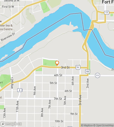 Map of scavenger hunt walking tour for International Falls Scavenger Hunt