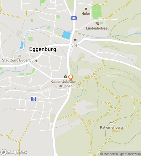 Map of scavenger hunt walking tour for Eggenburg: Stone City Secrets